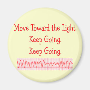 Imán Tira de ritmo de V-Fib divertida para enfermera ca