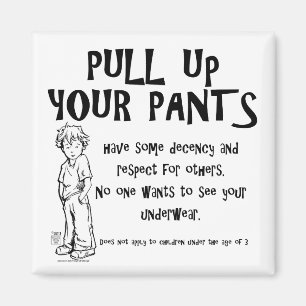 Imán Tira de tus pantalones