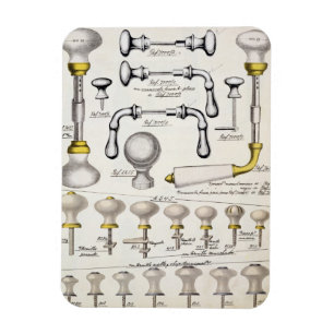 Imán Tiradores de puerta, de un catálogo comercial de 