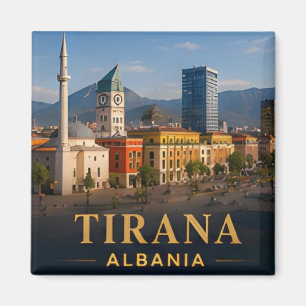 Imán Tirana Albania Destino de Viaje Europeo Moderno