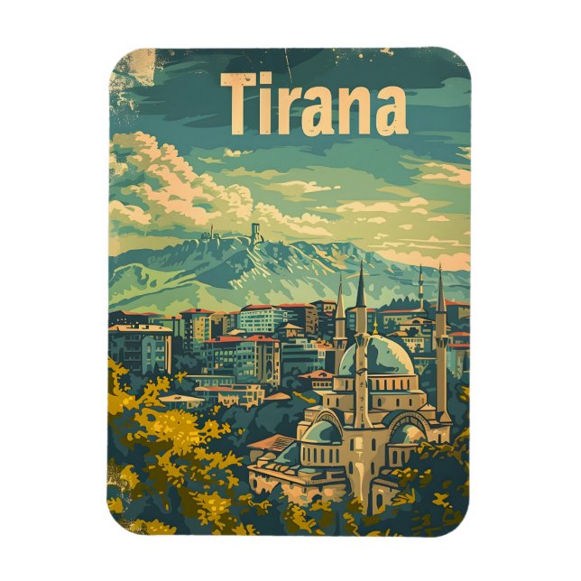 Imán Tirana Vintage (Vertical)