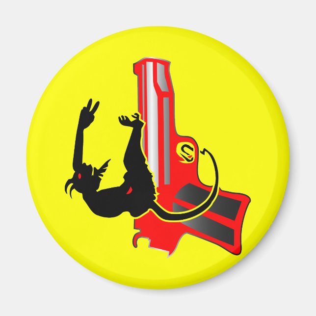 Imán Tirando héroe (Frente)