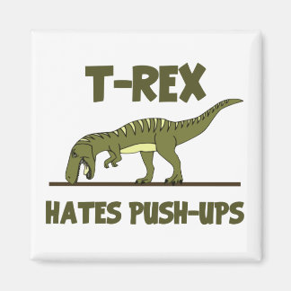 Imán Tirannosauro Rex Dinosaurio Odia Empujar