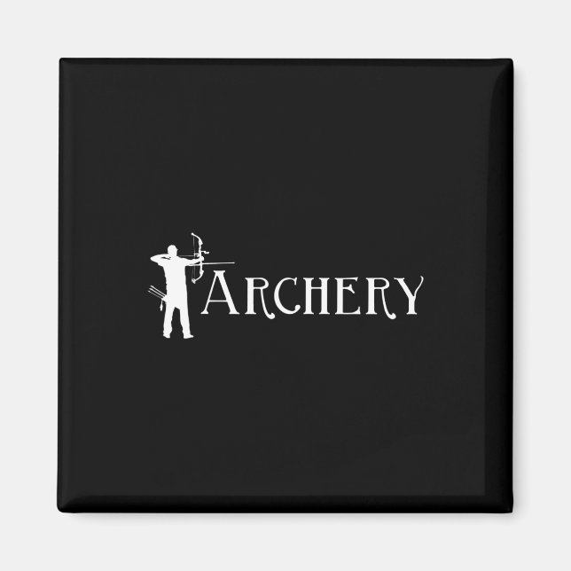 Imán Tiro con arco - Bowman Archer Bow Hunt Lover Bowhu (Frente)