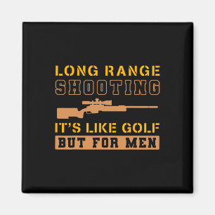 Imán Tiro de Largo Alcance Es Como Golf Pero Para Hombr