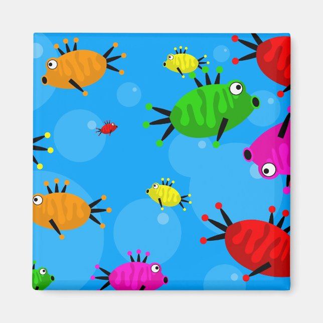 Imán Tiro de pescado (Frente)