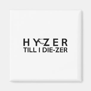 Imán Tiro Definitivo de Disc Golf Divertido Hyzer Till