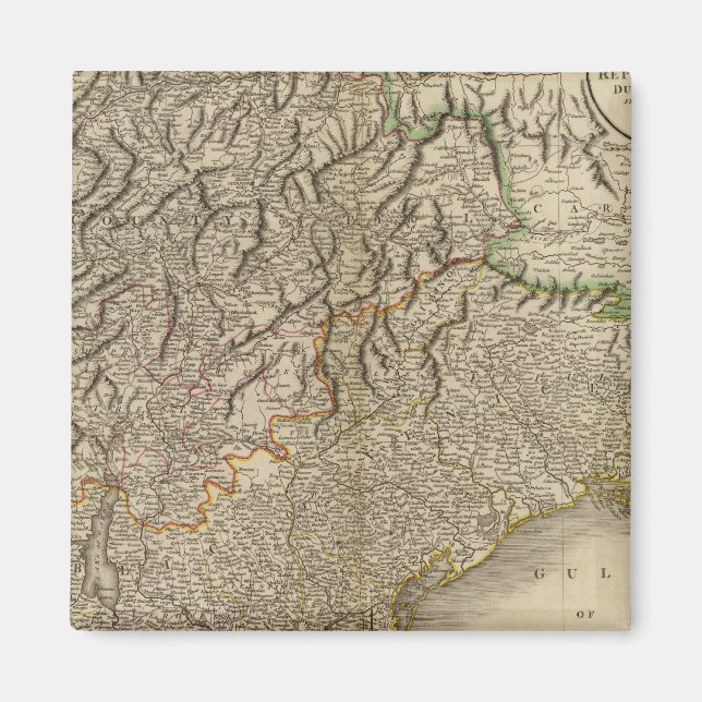 Imán Tirol, Venecia, Mantua (Frente)