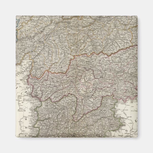 Imán Tirol, Voralberg, Liechtenstein (Frente)