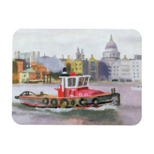 Imán Tirón rojo que pasa St. Pauls 1996