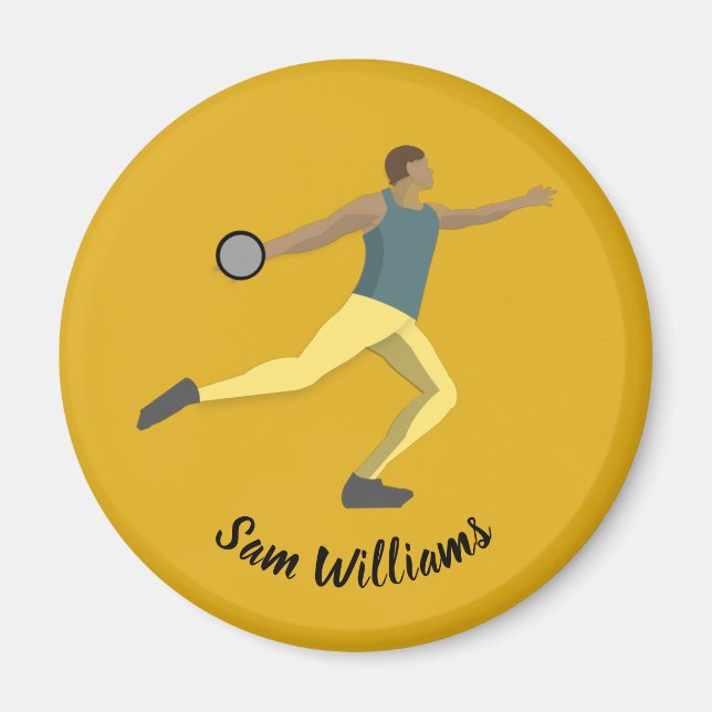 Imán Tiroteo de Discus (Frente)