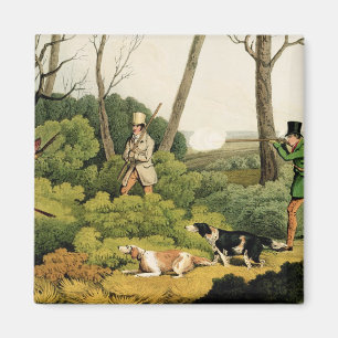 Imán "Tiroteo del faisán", pub. por Thomas McLean, 1820