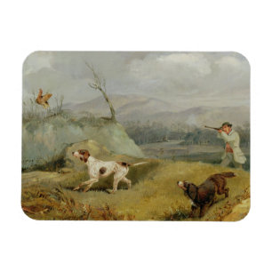 Imán Tiroteo del urogallo (aceite en lona)