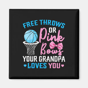 Imán Tiroteos gratis o arcos rosados El abuelo te ama a