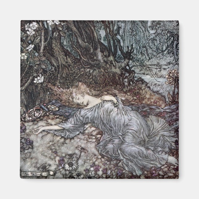 Imán Titania Lying Asleep (Frente)