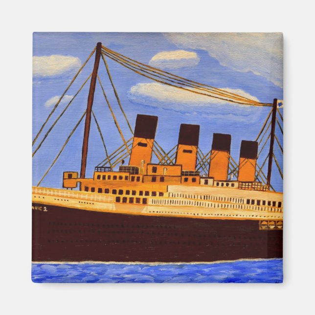 Imán Titanic 2 @ (Frente)