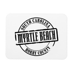 Imán Título de Myrtle Beach