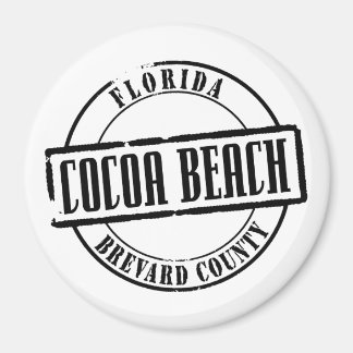 Imán Título de playa de cacao