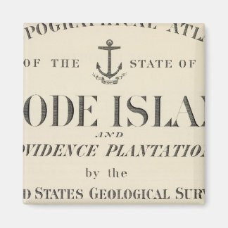 Imán Título Página Rhode Island atlas