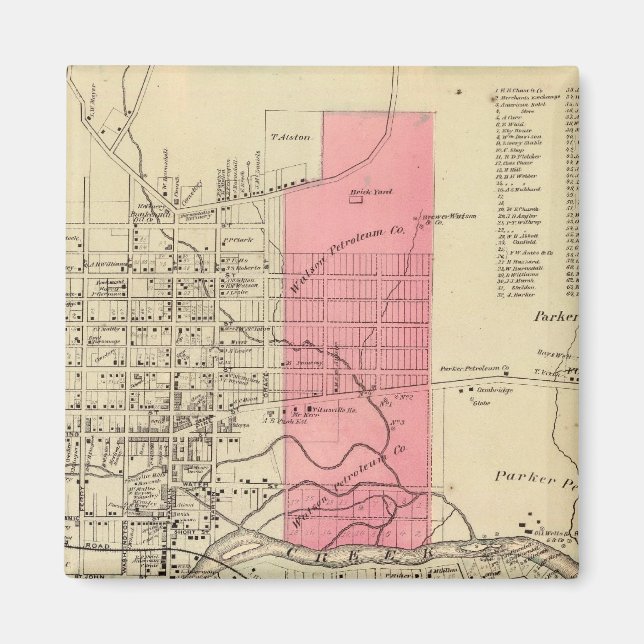 Imán Titusville (Frente)