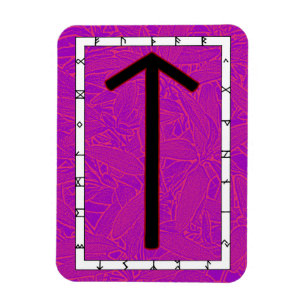 Imán Tiwaz Viking Rune Magnet - ¡Victoria!
