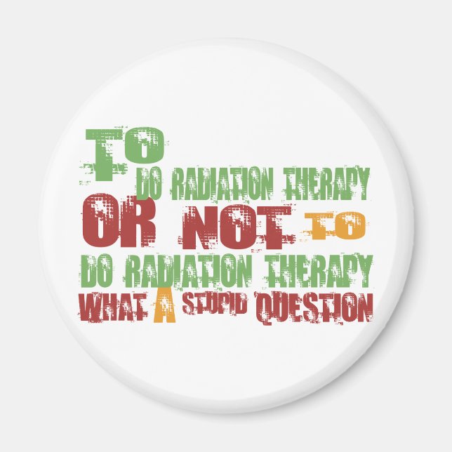 Imán To Do Radiation Therapy (Frente)