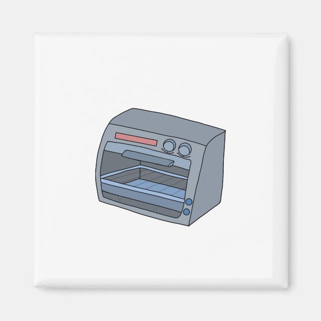 Imán Toaster Oven (Frente)