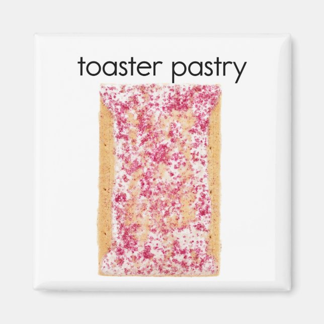 Imán Toaster Pastry Refrigerator Magnet (Frente)