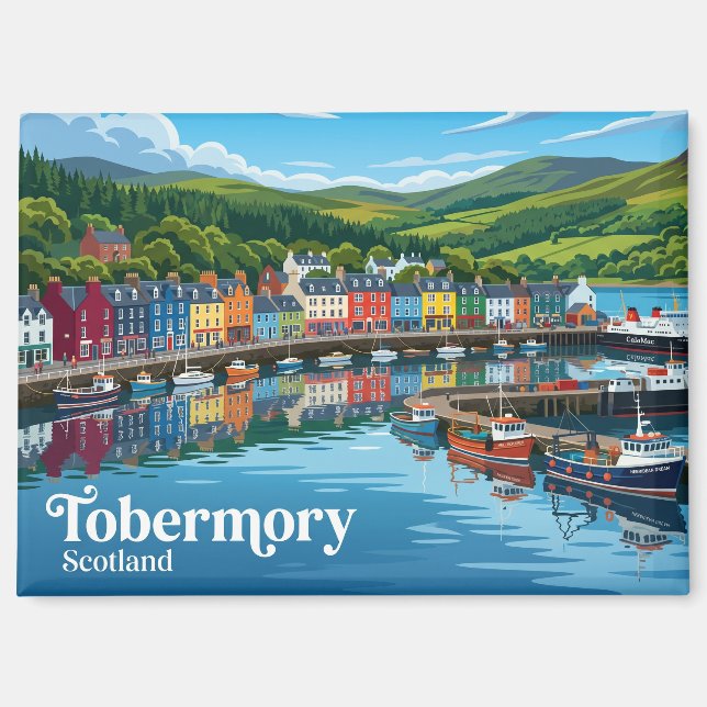 Imán Tobermory Escocia (Anverso)