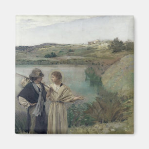 Imán Tobias y Raphael del arcángel
