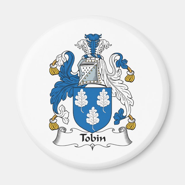 Imán Tobin Family Crest (Frente)
