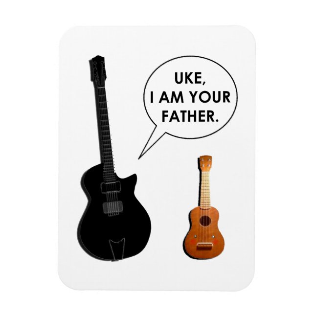 Imán Toca el ukelele (Vertical)