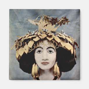 Imán Tocado sumerio llevado por el Shub-anuncio de la