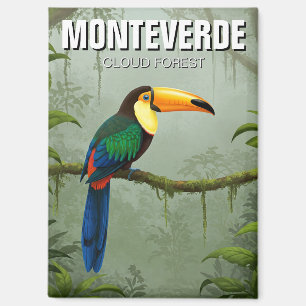 Imán Tocan en Monteverde Cloud Forest Costa Rica