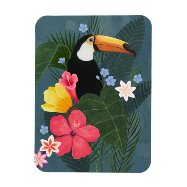 Imán Tócano tropical en la selva (Vertical)