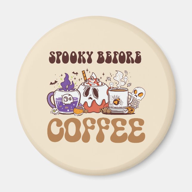 Imán Tocante antes del café (Frente)