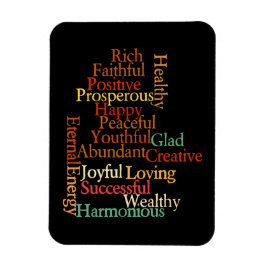 Imán Todas las cosas que son afirmaciones positivas