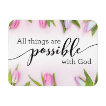 Todas las cosas son posibles con Dios