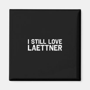 Imán Todavía amo Laettner Tee - divertido diseño de fan