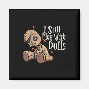 Imán Todavía Juego Con Muñecas Voodoo Doll Pins Gracios