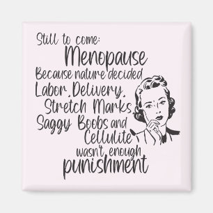 Imán Todavía por venir Menopausia