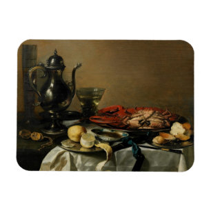 Imán Todavía vida, 1643 (aceite en el panel)