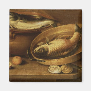 Imán Todavía vida de pescados y de limones