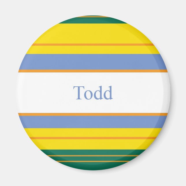 Imán Todd Classic Stripes (Frente)