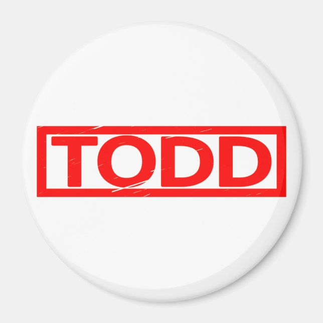 Imán Todd Stamp (Frente)