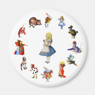 IMÁN TODO ALREDEDOR DE ALICE EN WONDERLAND