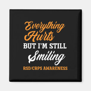 Imán Todo duele, todavía estoy sonriendo con Rsd Crps A