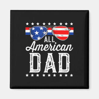 Imán Todo el padre americano del día de la independenci