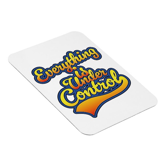 Imán Todo está bajo control (Lado Derecho)