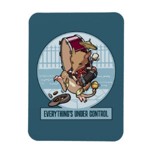 Imán Todo está bajo control Bandicoot One Man Band